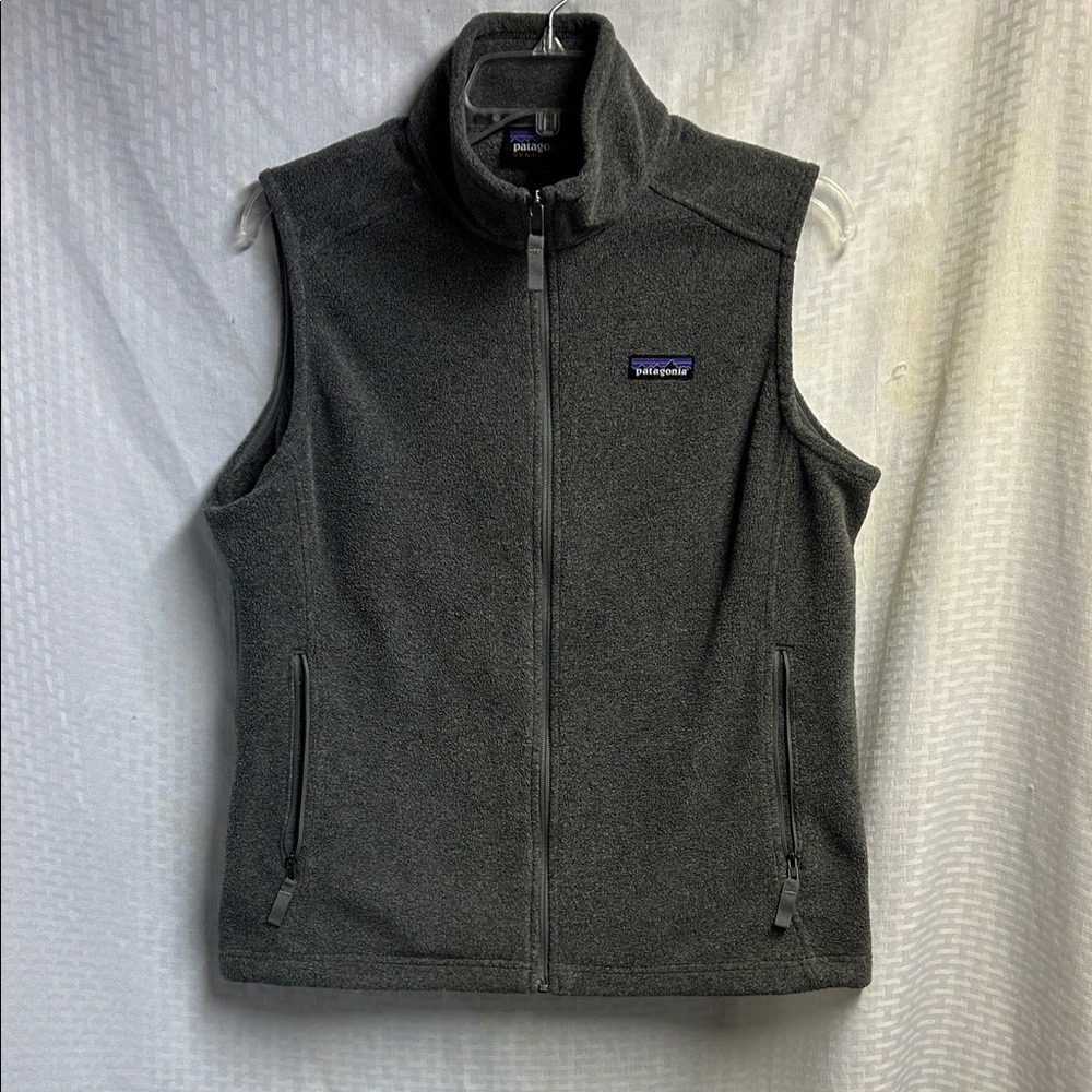 Patagonia Charcoal Fleece Vest